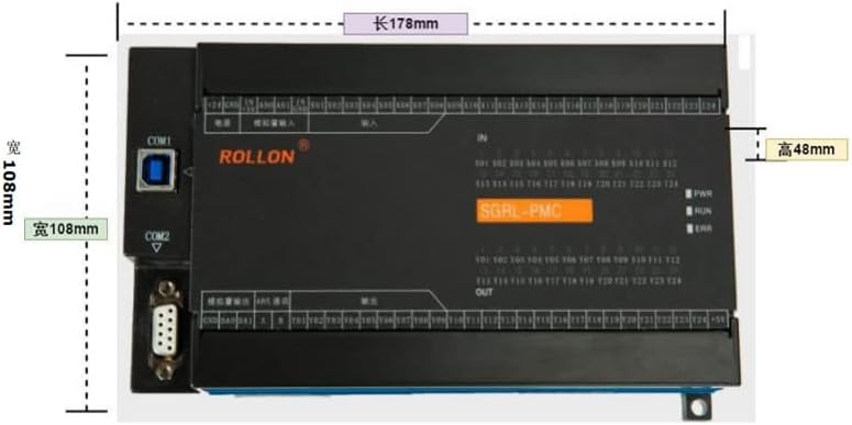 נהג מנוע של Davitu-Rollon Control Control Control Struce Servl PMC Server Controller, פונקציית PLC משולבת, מעבד במהירות גבוהה של 32 סיביות-