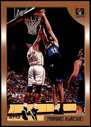 1998 Topps 102 Zydrunas ilgauskas Cleveland Cavaliers NM/MT Cavaliers