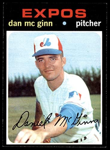 1971 Topps 21 Dan McGinn Montreal Expos NM/MT Expos