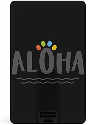 כרטיס Aloha Hawaii כרטיס USB 2.0 כונן הבזק 32 גרם/64 גרם דפוס מודפס מצחיק