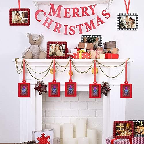 אלגנטי אלגנטי תמנון אלגנטי מיני קישוטי מסגרת תמונה לחג המולד
