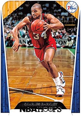 2018-19 NBA Hoops כדורסל 286 צ'ארלס בארקלי פילדלפיה 76ers מחווה כרטיס מסחר רשמי שנעשה על ידי פאניני