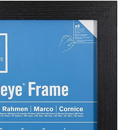 GB Eye FMA4A1BK 29.7 x 21 סמ A4 מסגרת שחורה