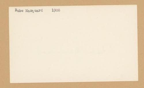 רוב מרקווארד הוף חתם על כרטיס אינדקס אוטומטי עם הולוגרמה-חתימות חתוכות של ליגת הבייסבול