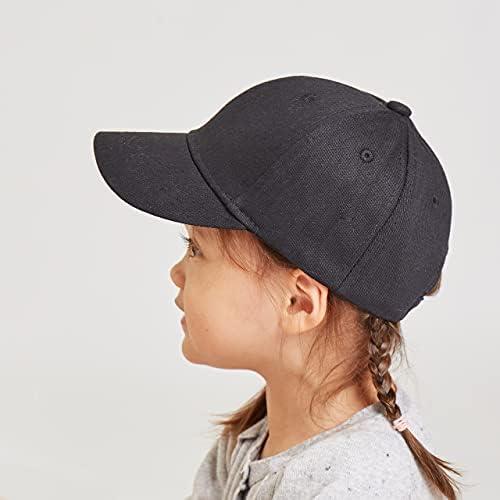 כובע בייסבול בייסבול פעוט כובע רגיל מתכוונן לילדים בנות ילדים