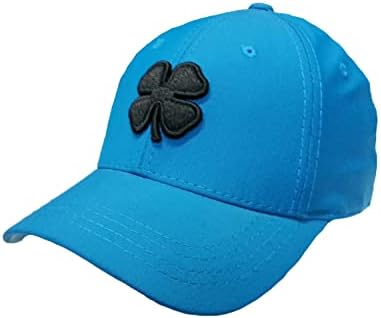 שחור תלתן חדש לחיות מזל לפנה ס טהור טווס שחור / כחול מצויד ס / מ גולף כובע / כובע