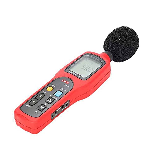 UNI-T UT352 מדרג קול טווח אוטומטי ואחסון נתונים, עם אזעקה גבוהה/נמוכה יותר, פלט אנלוגי ומיקרופון מעבה