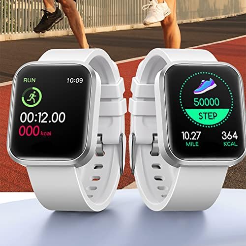 Byikun Smart Watches עבור גברים נשים, שעון כושר עם מצבי תנועה מרובים, מעקב אחר פעילות ושעונים חכמים עם צג לחץ דם, Smartwatch Health for iPhone Android תואם