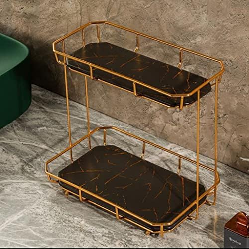 IRDFWH מדף אמבטיה מתלה לאחסון מדפי עמדת מדפים קוסמטיקה מחזיקת שכבה מרובה שכבה מארגן אמבטיה תיבת ברזל משק בית