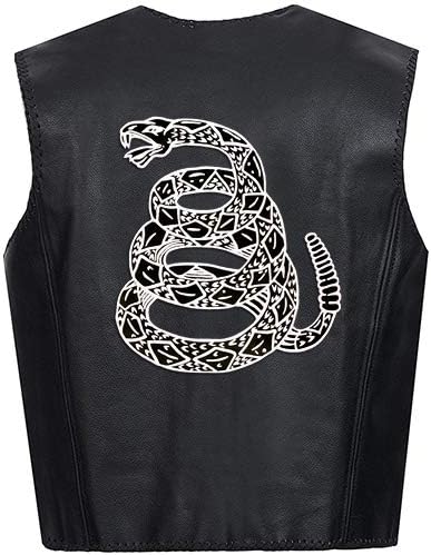 Vegasbee Big Rattlesnake Gadsden Snake Snake Don't Doce Me Me Tax Kondered Brient-on for Jacket