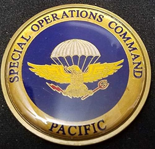 פיקוד מבצעים מיוחדים בארהב פיקוד פיקפי סמל עיקרי ארהב SOCPAC CSM CHAGENTER מטבע