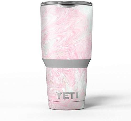 עיצוב Skinz Pink ו- Teal Slate Surble Surble - ערכת עטיפת ויניל מדבקות עור