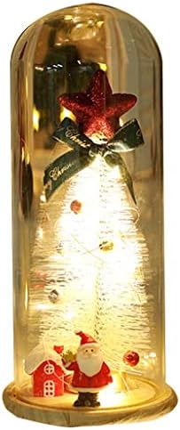מתנות לקישוט עץ חג המולד המלאכותי המיני יוסיפו שנות אווירה חמות ורומנטיות עבור ביתכם או למסיבה שלכם, שניתנו כחבר מתנה, עמיתים לחברה אמהות וכו '