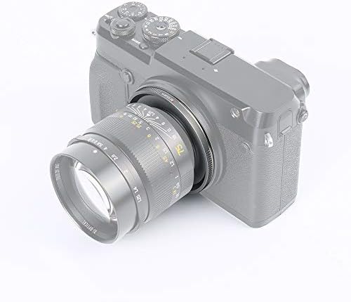 7artisans lm to gfx מתאם, טבעת מתאם העדשה לעדשות Leica m הרכבה ל- Fuji GFX Mount Coffer Converter מתאימה ל- GFX 50S /GFX 50R מצלמה