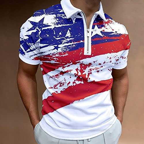 מיאשוי גברים חבילה של חולצות גברים של אמריקאי דגל פטריוטית חולצה לגברים 4 של יולי שרירים להנמיך מערבי קאובוי חולצות